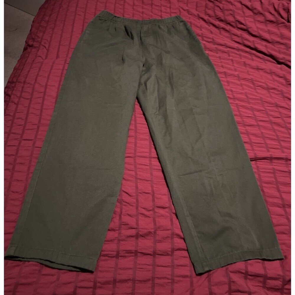 Breckenridge Forest Green Pants Size 12 Women’s Elastic Stretch Inseam 27”
